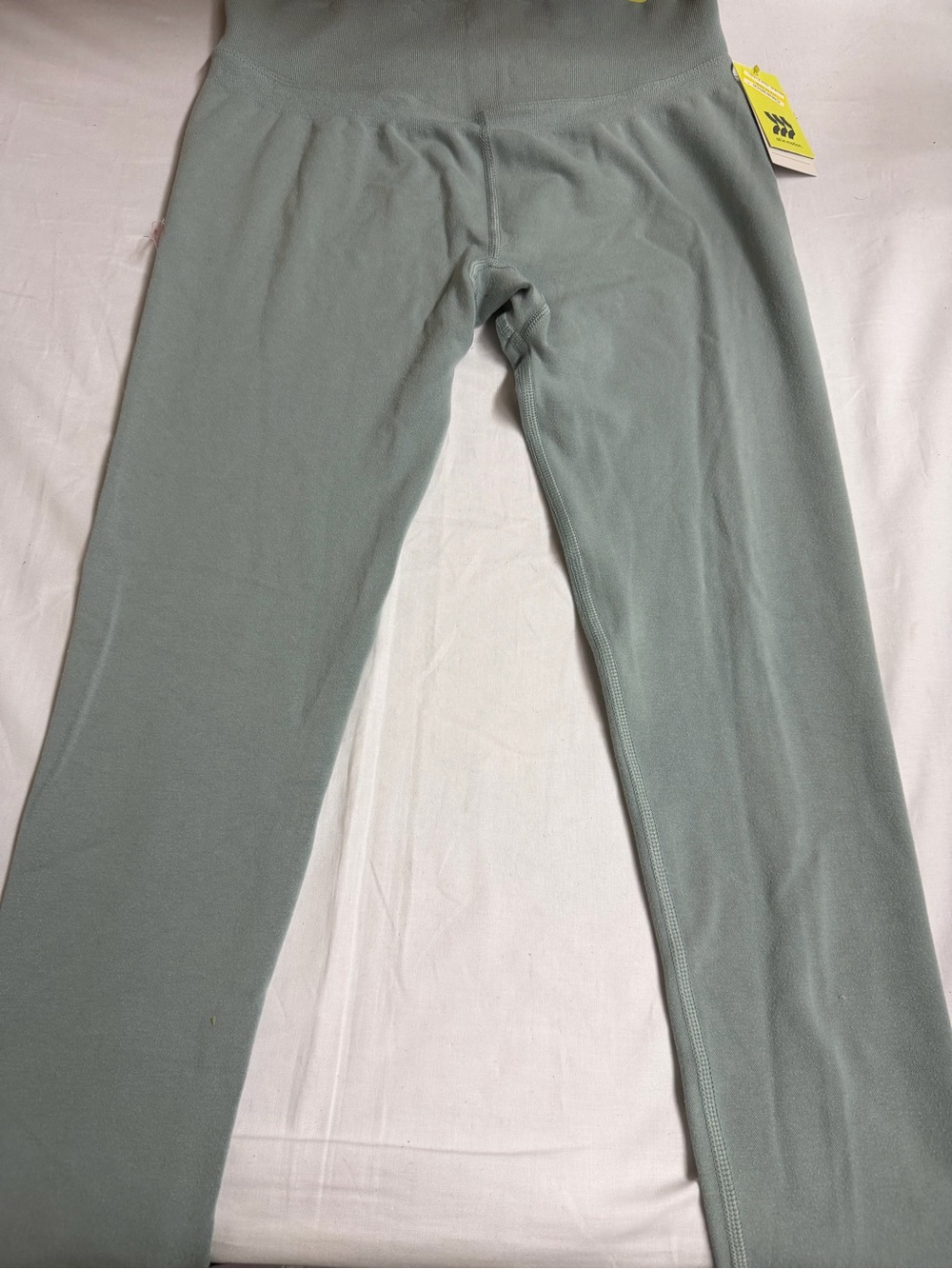 High-Waist Seamless Leggings - Sage Green